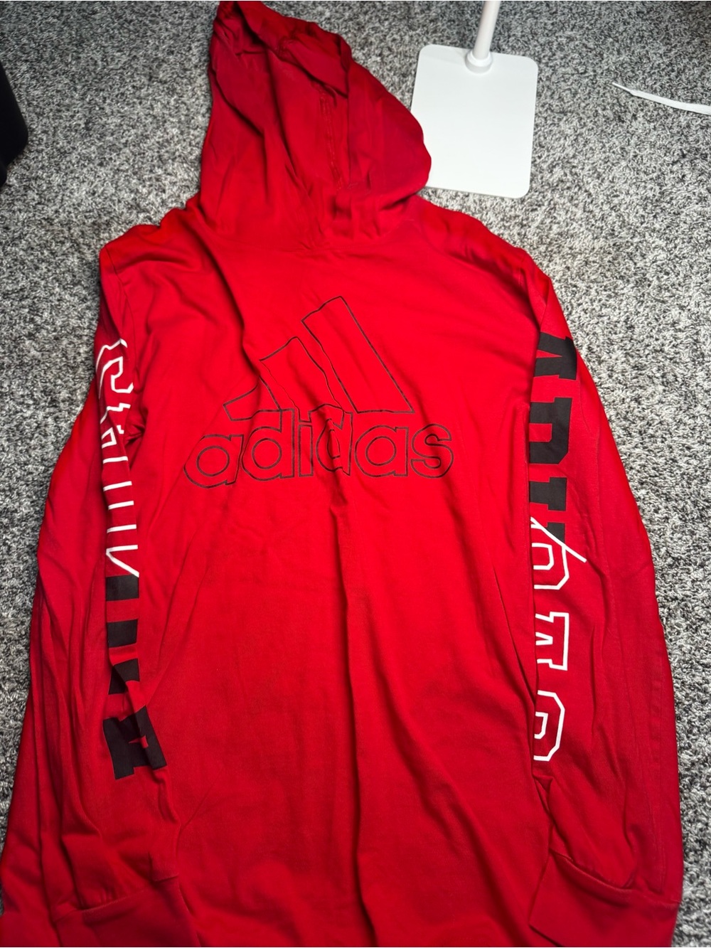 boys ADIDAS tshirt hoodie